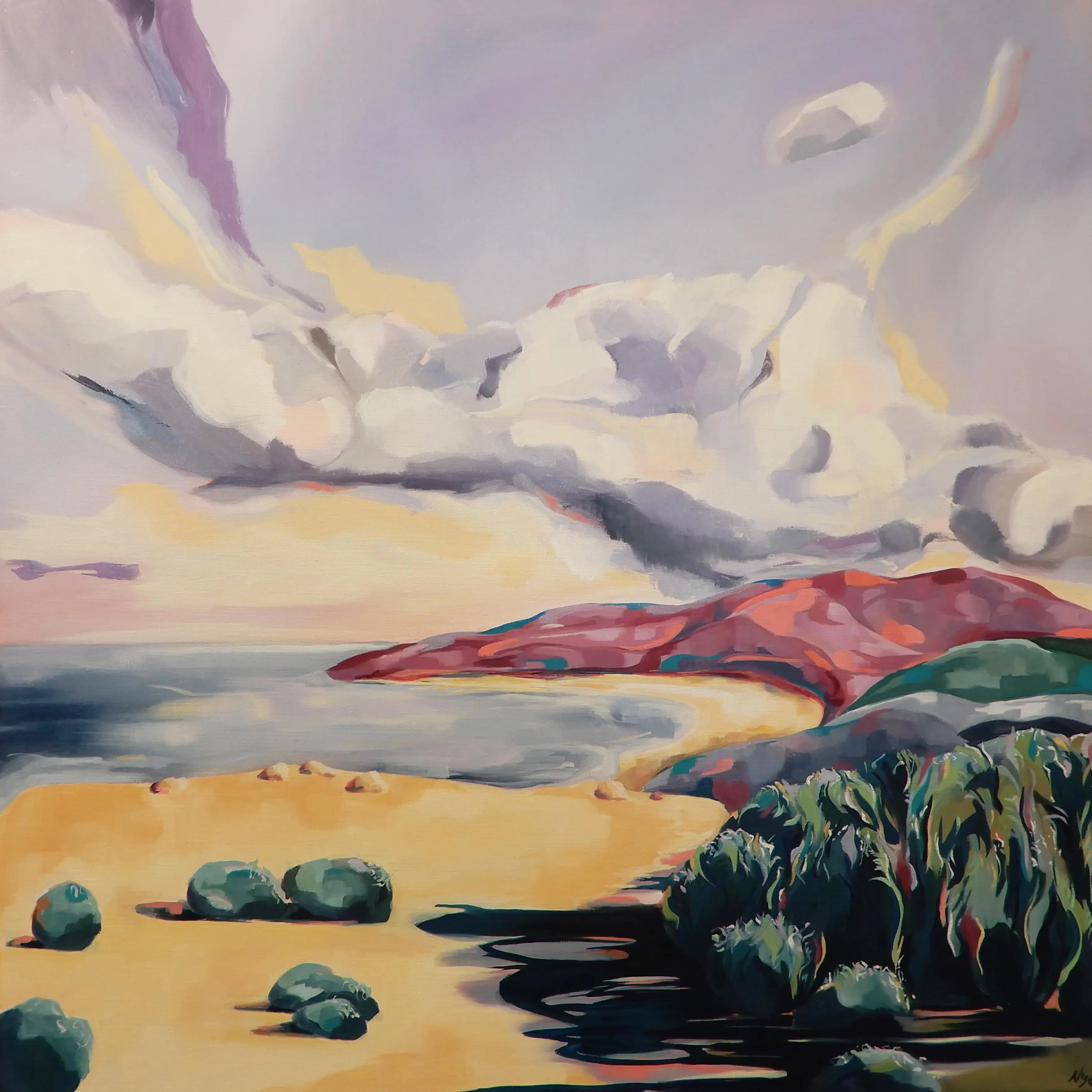 Chi of Sea 85 x 85 cm 