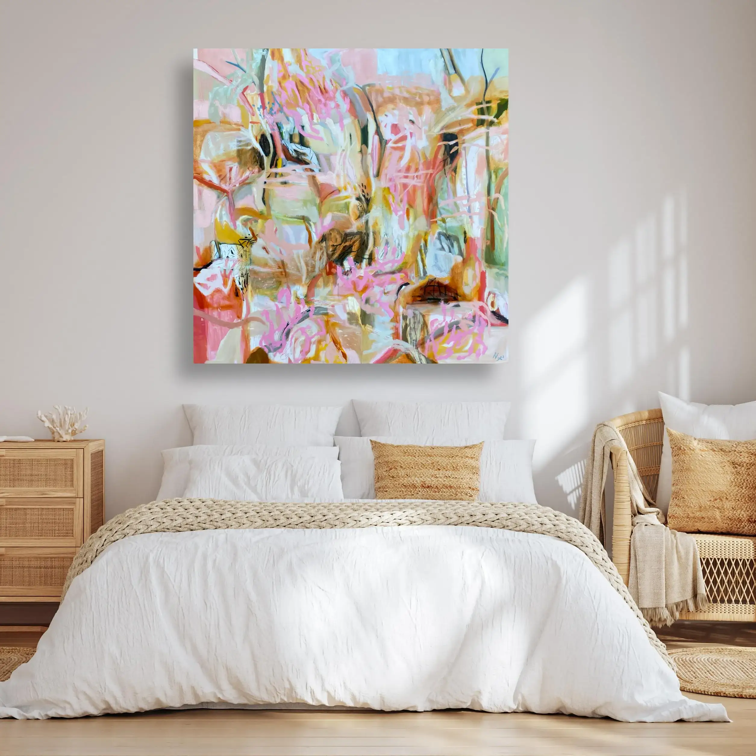 Into The Forest on Bedroom white.webp