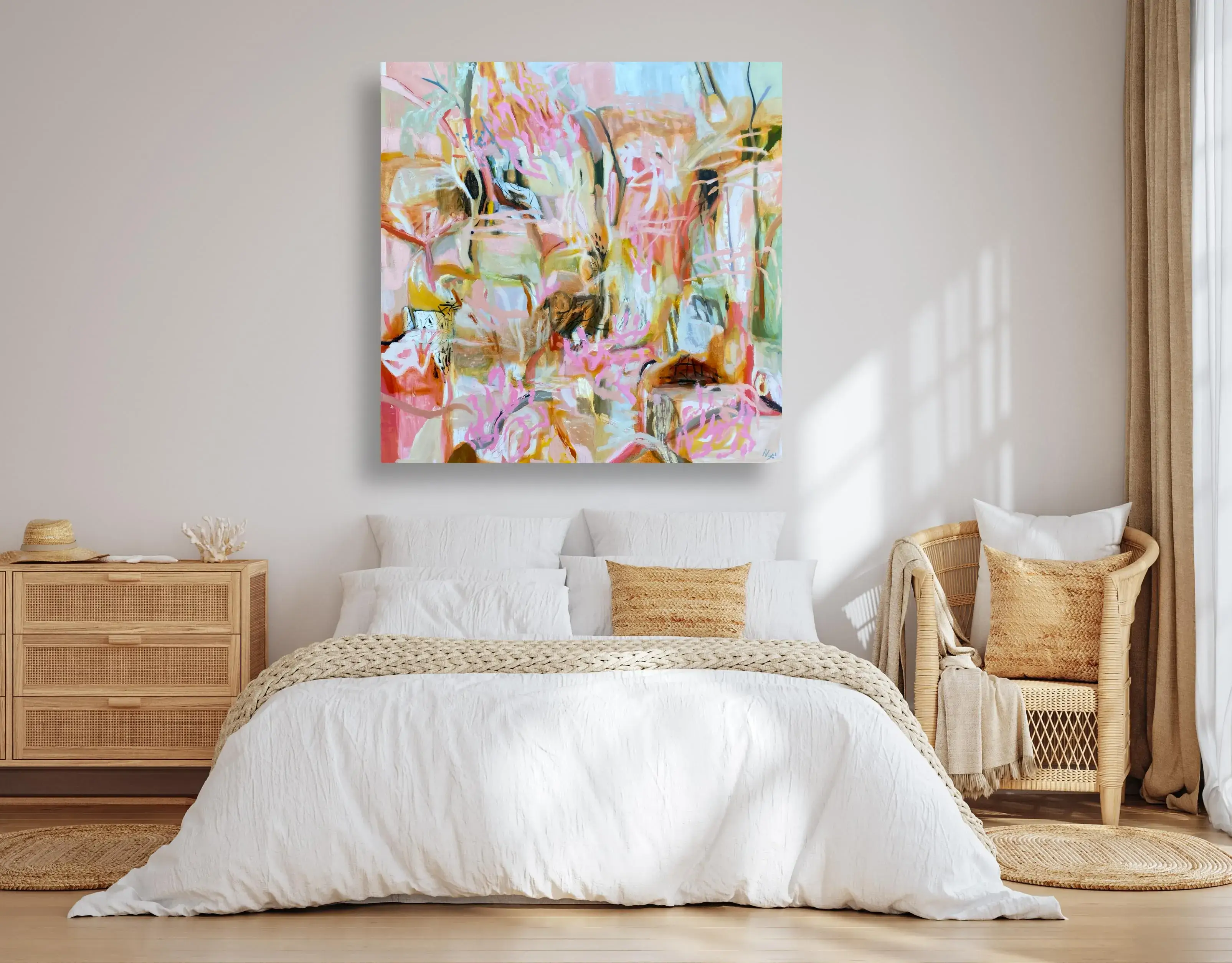 Into The Forest on Bedroom white.webp