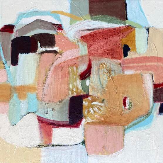 Shari Nye_Ordered Terain_2026_OIl on canvas_54x 44cm_framed jpg