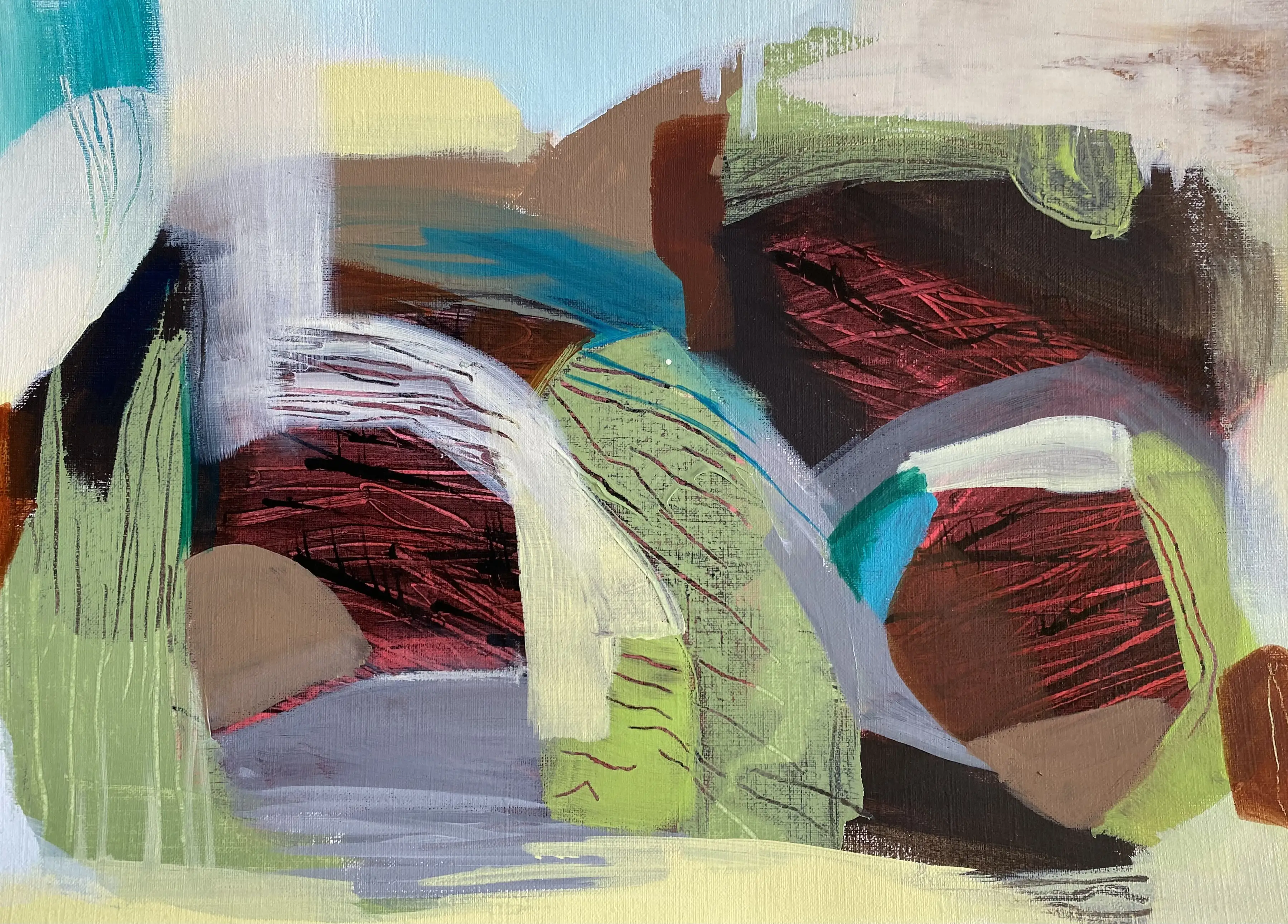 After The Fires 29.5 x 40 cm 