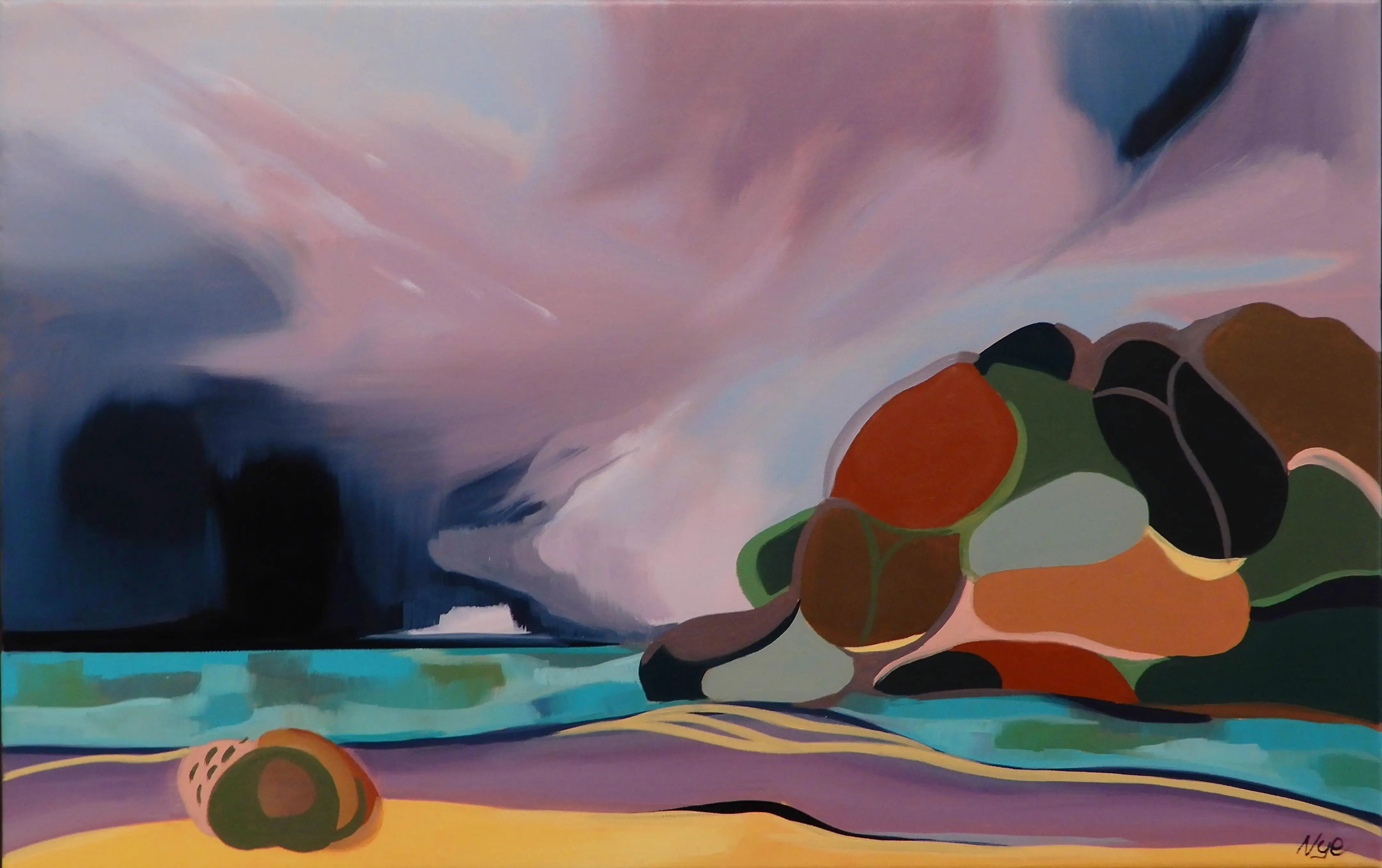 Sea Calm 59 x 39 cm cm