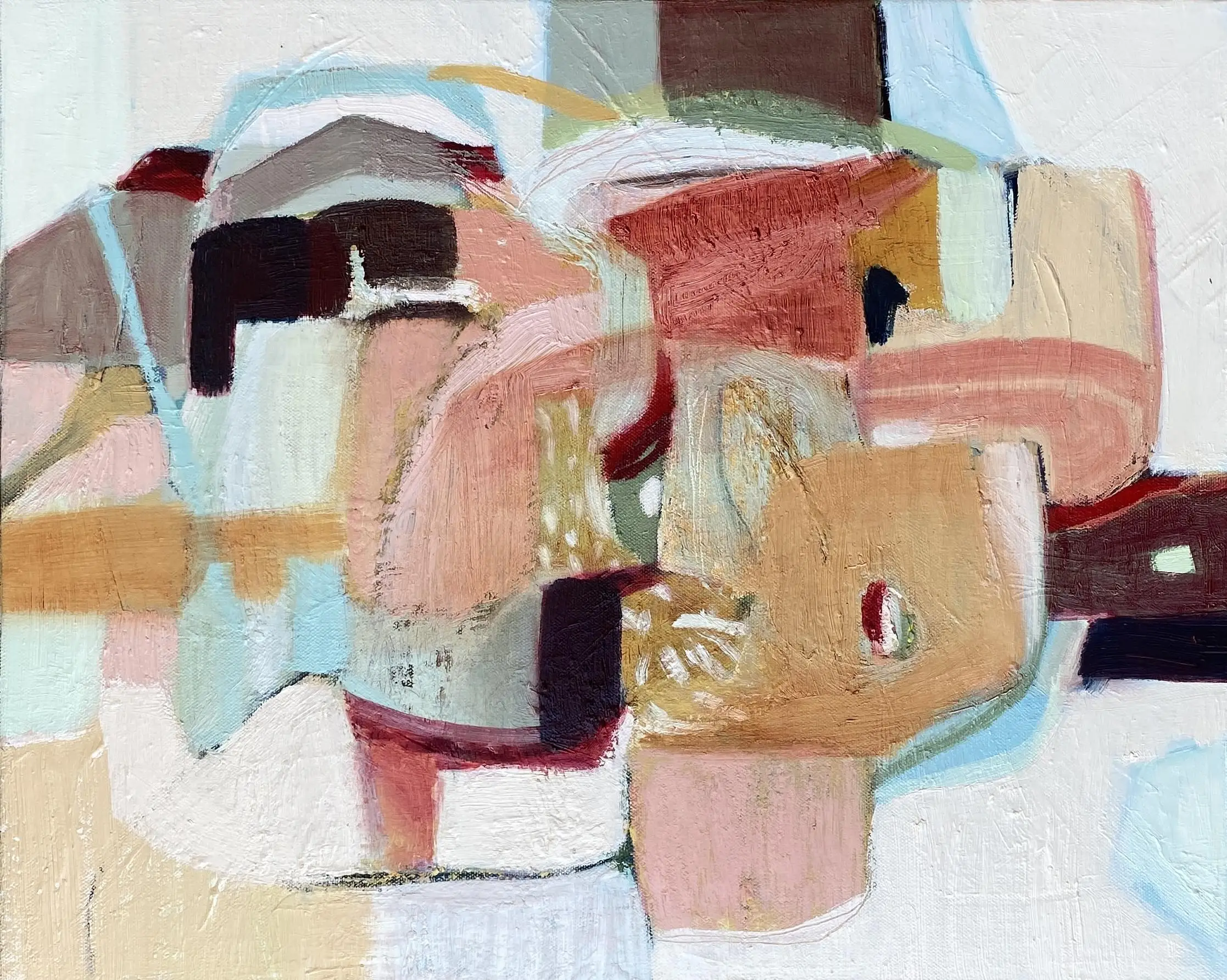 Shari Nye_Ordered Terain_2026_OIl on canvas_54x 44cm_framed jpg
