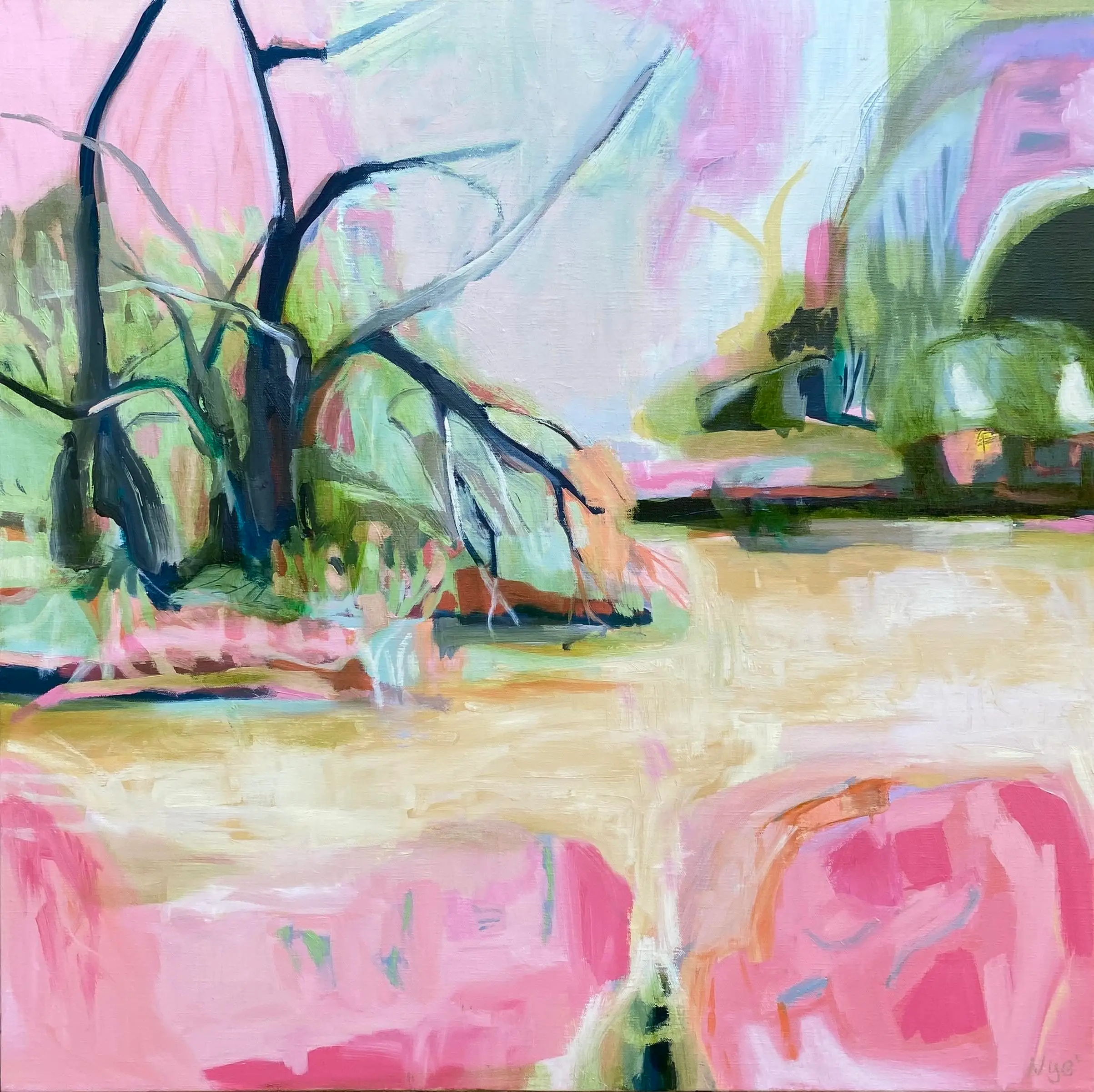 Spirit of Trees, oil on linen