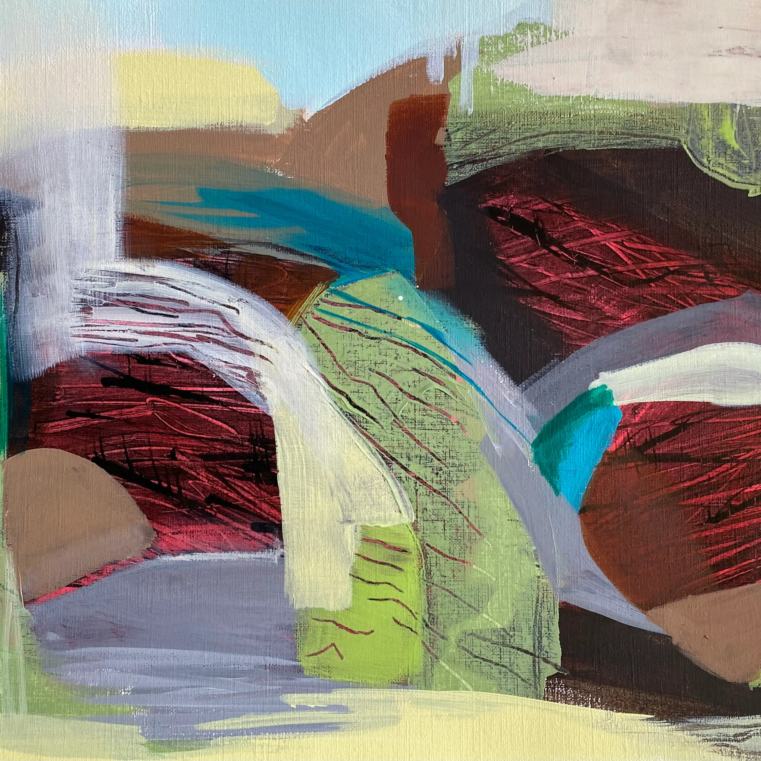 After The Fires 29.5 x 40 cm 